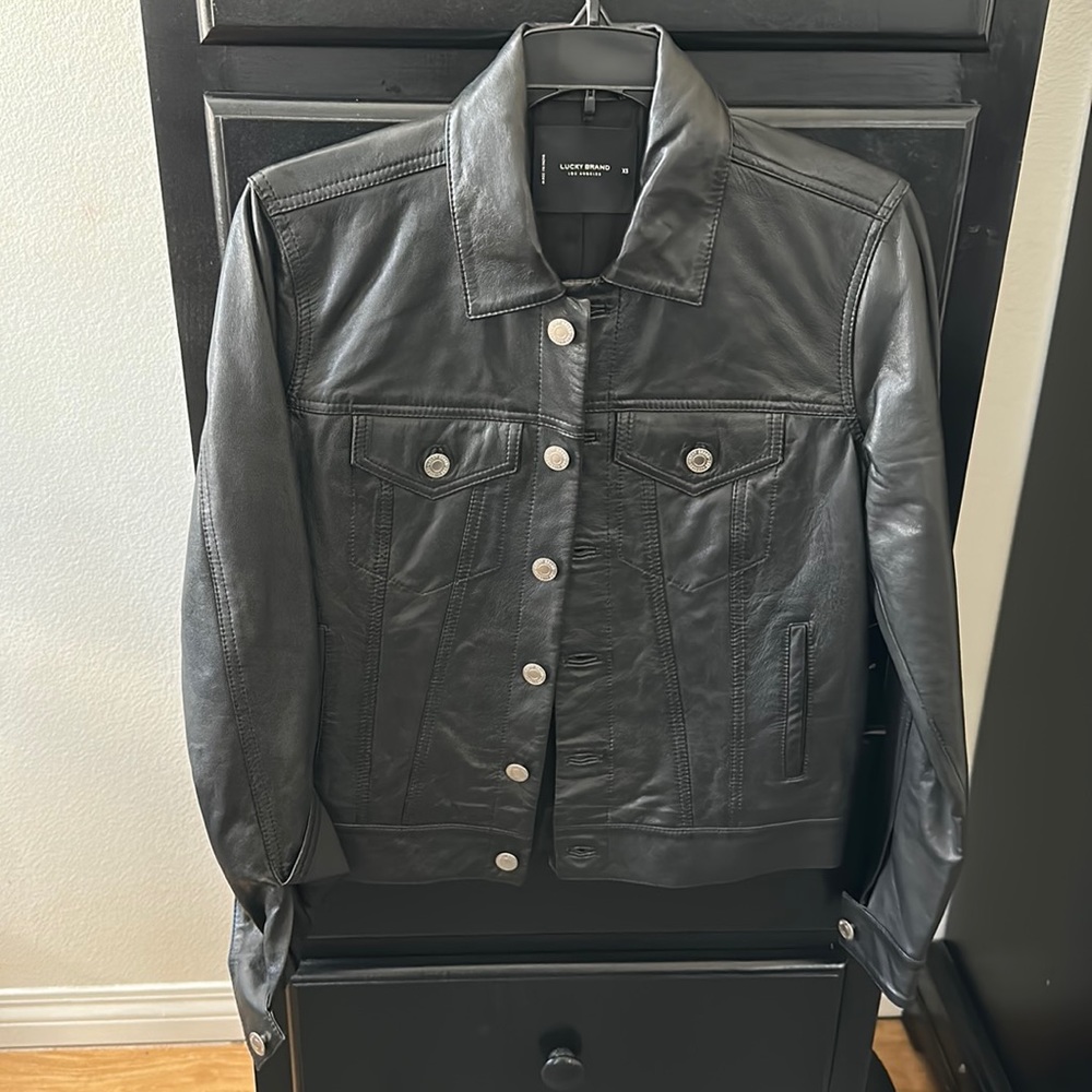 Lucky Brand Leather Jacket